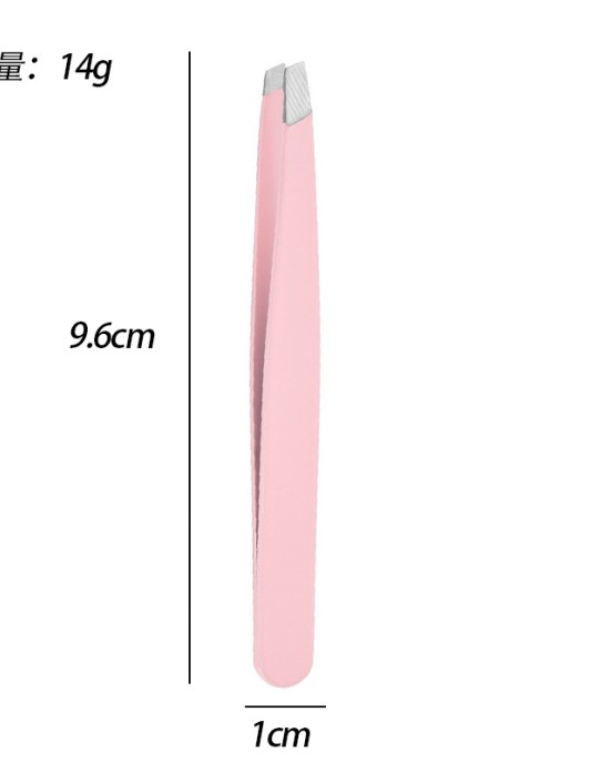 Three-piece portable folding safety eyebrow comb scissors bevel beauty tool eyebrow trimmer eyebrow clip set