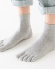 Five-finger socks female cotton summer sweat-absorbent tube toe socks breathable toe socks ladies cotton socks