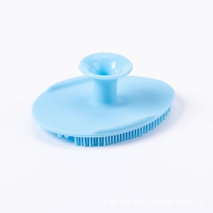 Silicone face brush facial cleaning blackhead baby shampoo brush small water-drop soft silicone