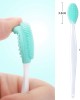 Long-handled beauty tools to clean pores artifact face corner cleaning stick blackhead cleaning brush silicone nose brush