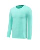 Quick drying clothes, long sleeved T-shirts, men's training clothes, fitness running sports tops, moisture wicking and sweat wicking outdoor base shirts