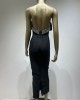 Hot New Bandage Dress Fashion Elegant Black Sequins Sheath Long Party Dresses