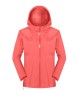 Light Outdoor new waterproof windproof anti-fouling rushing jacket women cardigan hooded Slim hiking camping mountaineering clothing