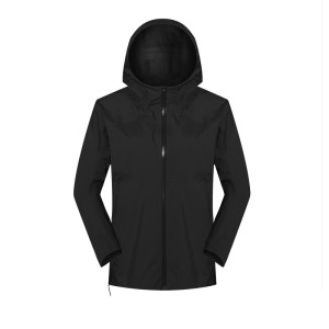 Light Outdoor new waterproof windproof anti-fouling rushing jacket women cardigan hooded Slim hiking camping mountaineering clothing