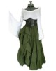 New party long sleeved dresses from Europe and America, medieval clothing from the Renaissance period for wome