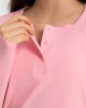 Vertical ribbed front collar sports long sleeve feminine casual home running yoga wear